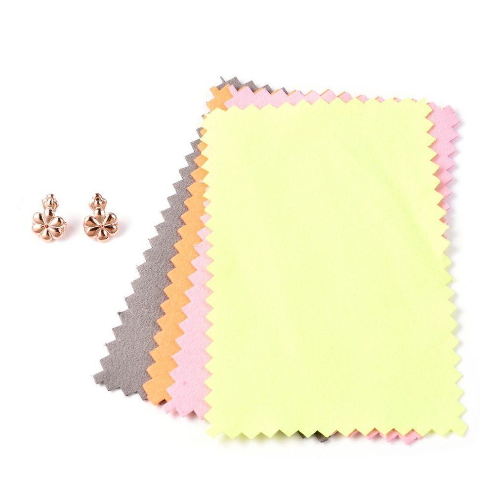Anti Tarnish Polishing Cloth And Ear Nut